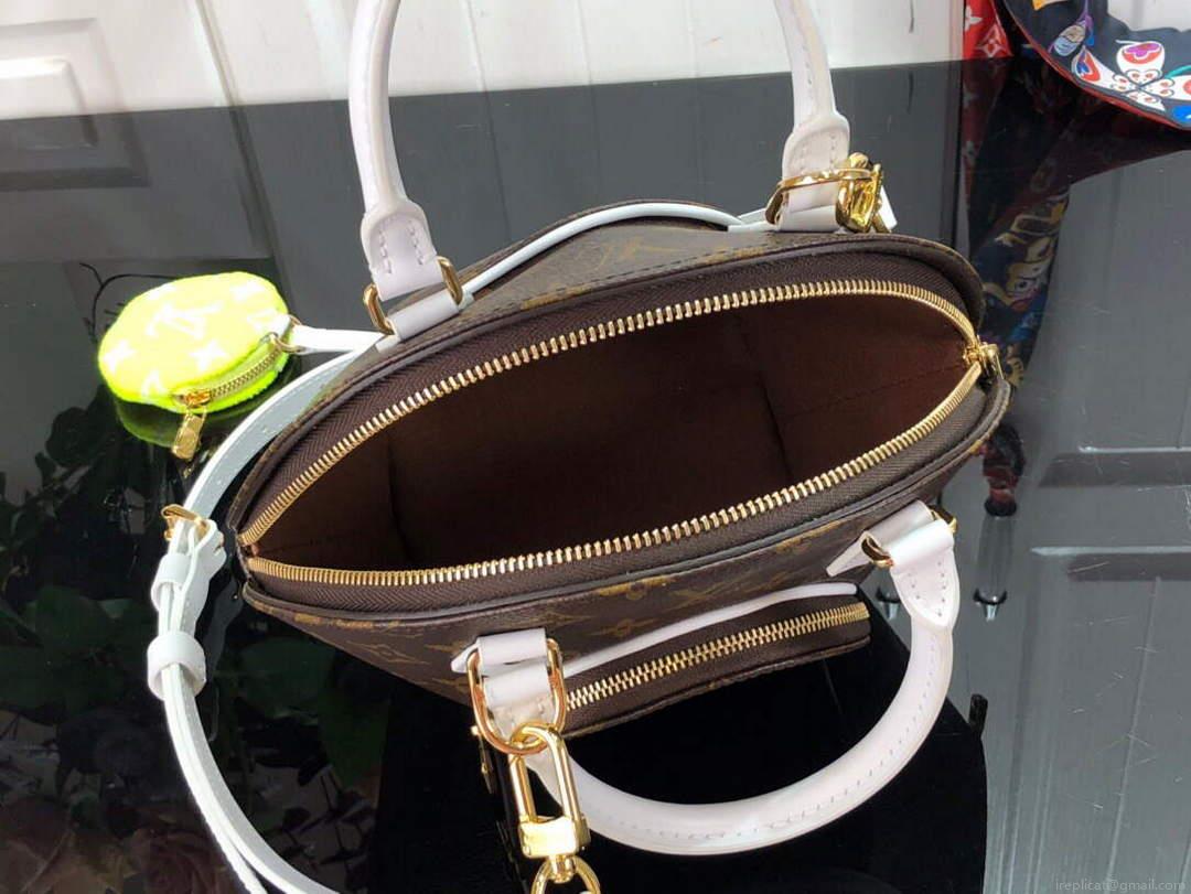 LV M20752 Louis Vuitton Ellipse BB monogram White