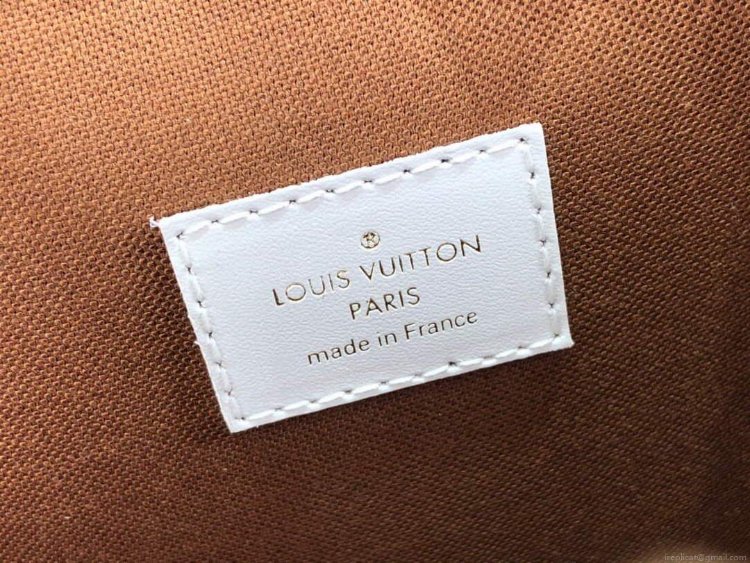 LV M20752 Louis Vuitton Ellipse BB monogram White