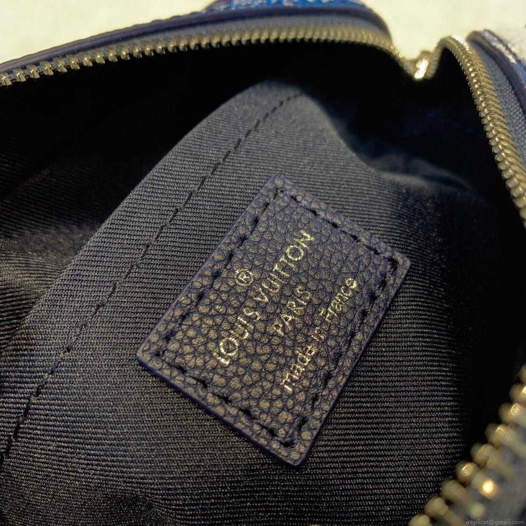 LV M20557 Louis Vuitton Mini Soft Trunk Blue