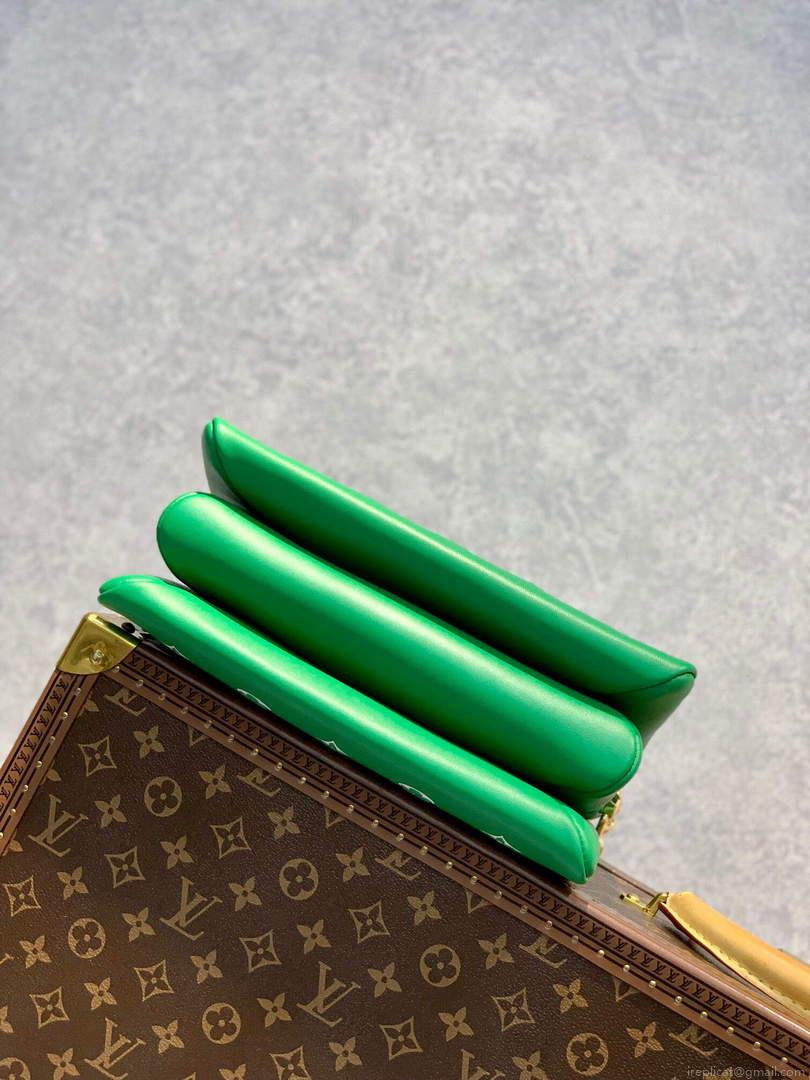 LV M20760 Louis Vuitton Coussin PM Handbag Green