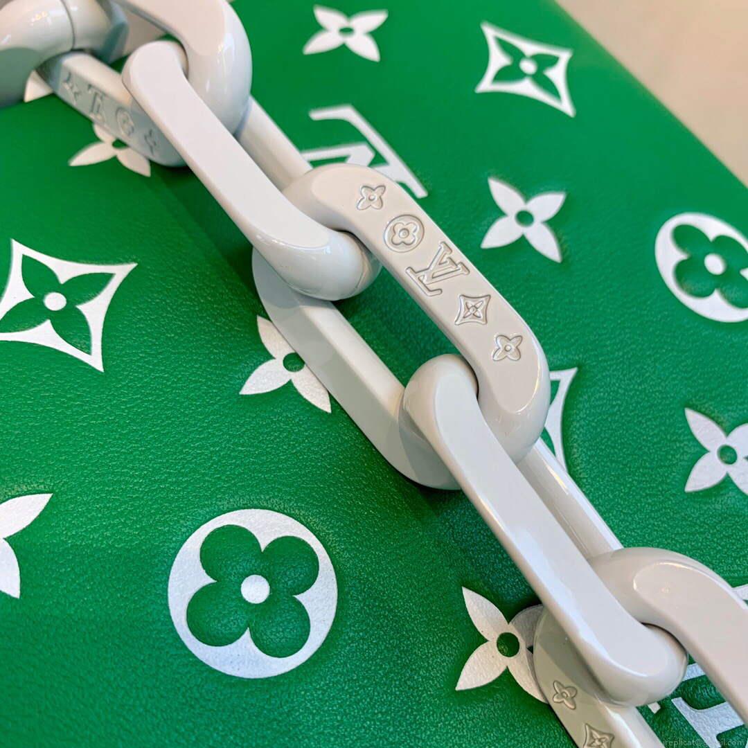 LV M20760 Louis Vuitton Coussin PM Handbag Green