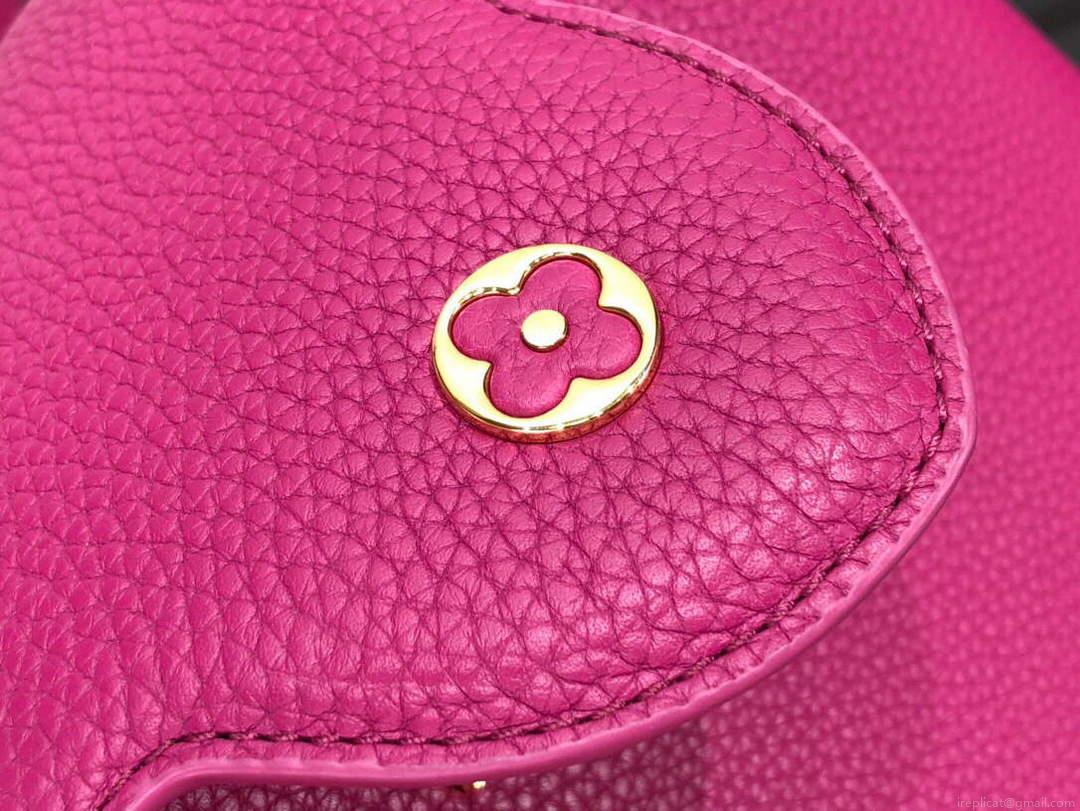 LV M59066 Louis Vuitton Capucines BB Handbag Deep Rose