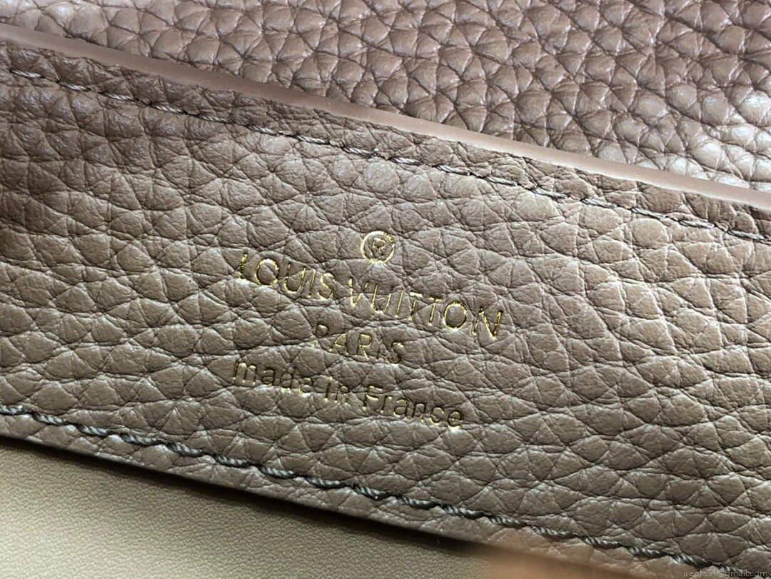 LV M56071 Louis Vuitton Capucines Mini Handbag Light brown