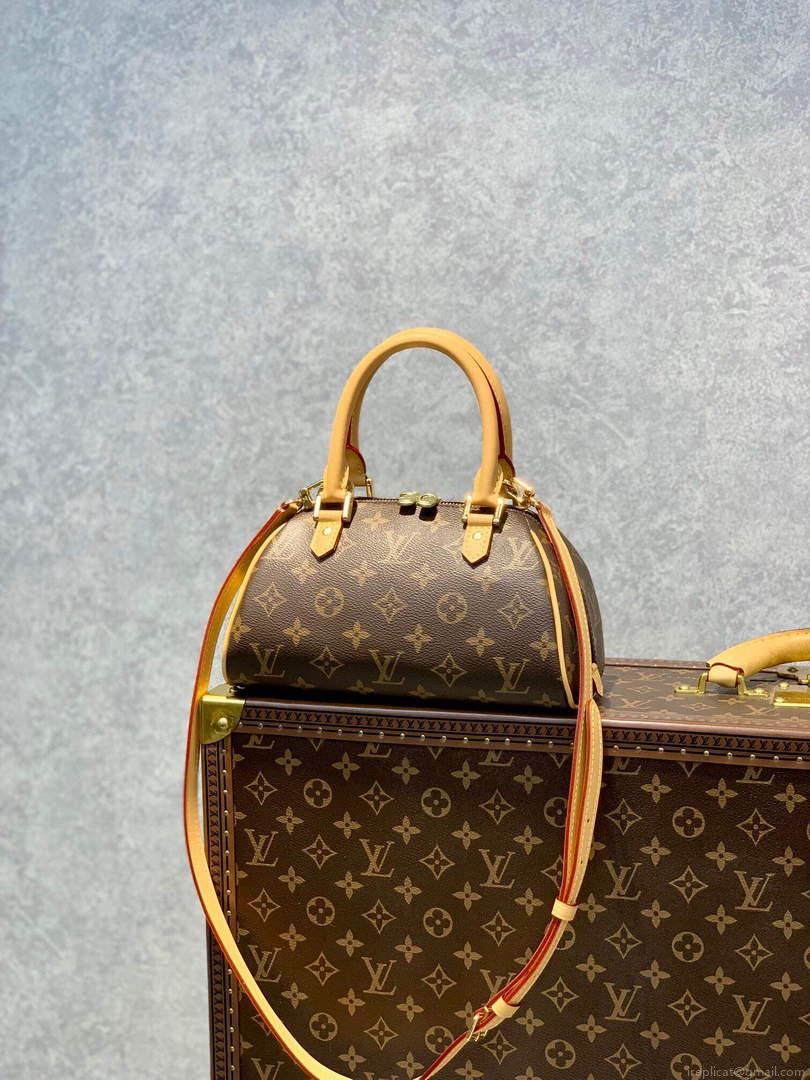 LV M50202 Louis Vuitton Ribera Mini Boston Handbag