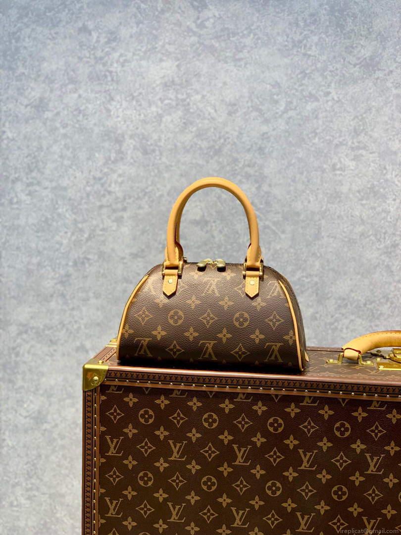 LV M50202 Louis Vuitton Ribera Mini Boston Handbag