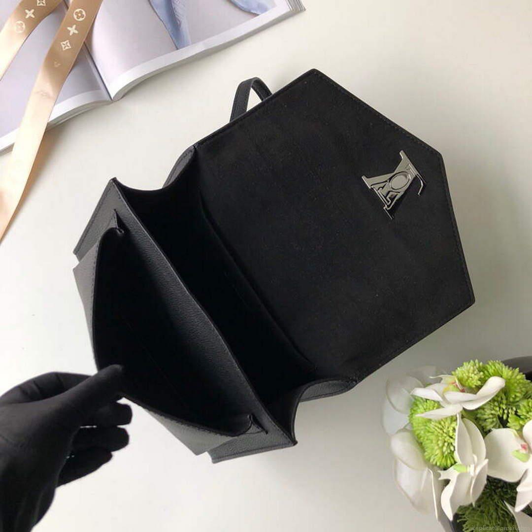 LV M51418 Louis Vuitton Mylockme Chain Bag Black