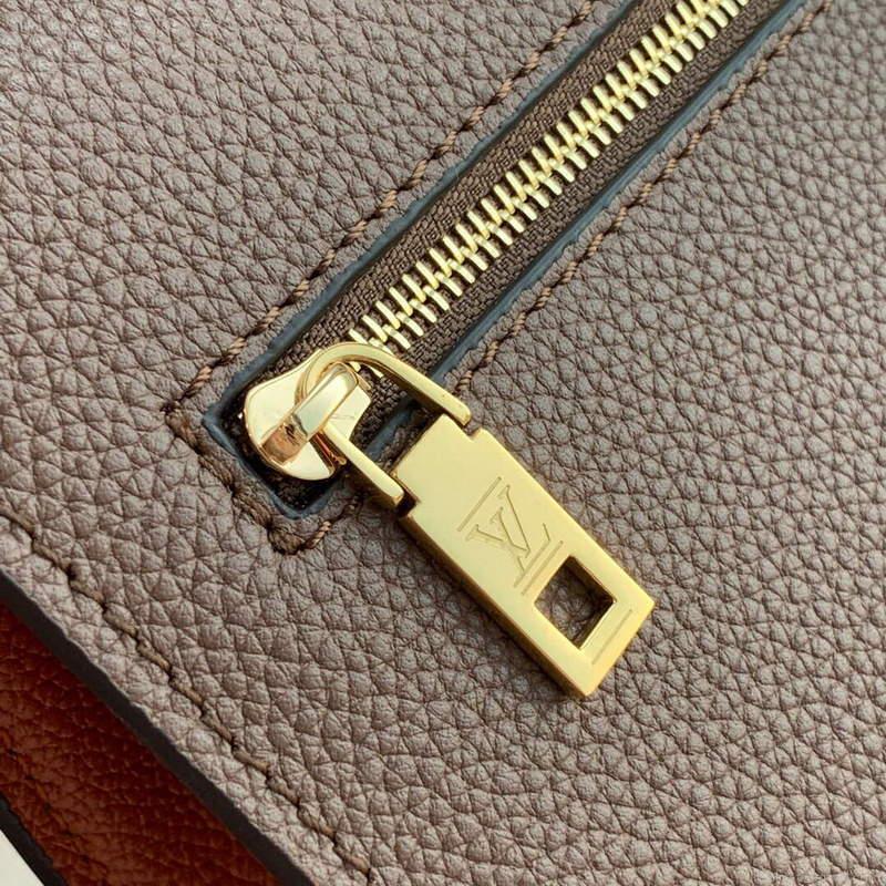 LV M58949 Louis Vuitton Mylockme Chain Bag Smokey Brown