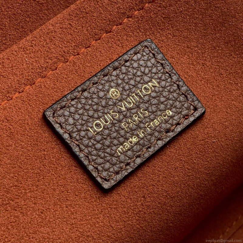 LV M58949 Louis Vuitton Mylockme Chain Bag Smokey Brown