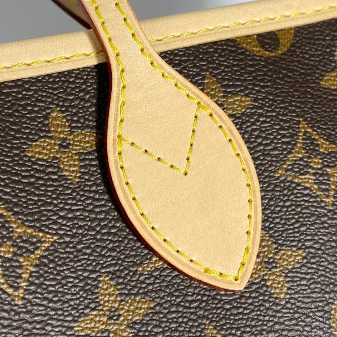 Louis Vuitton LV M40991 Neverfull GM Monogram Canvas Red