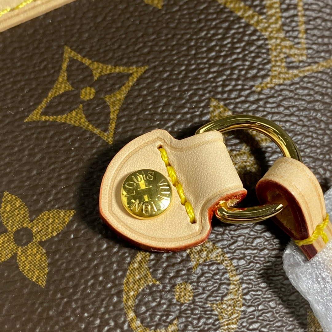 Louis Vuitton LV M41178 Neverfull MM Monogram Canvas Pivoine Pink