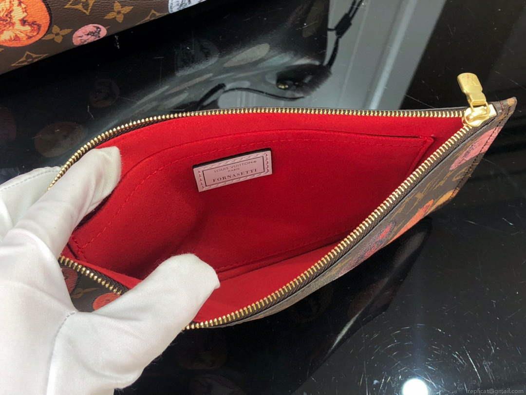 Louis Vuitton LV M45923 Neverfull MM Monogram Cameo printed canvas