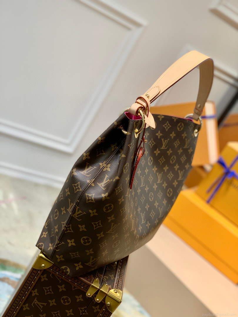 LV M43703 Louis Vuitton Graceful MM M43704 Pivoine Pink