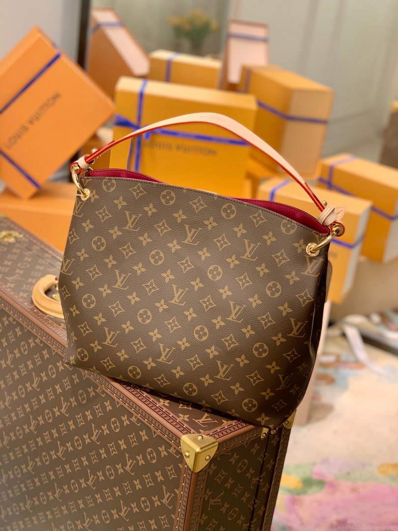 Louis Vuitton M43700 LV M43701 Graceful PM Pivoine Pink