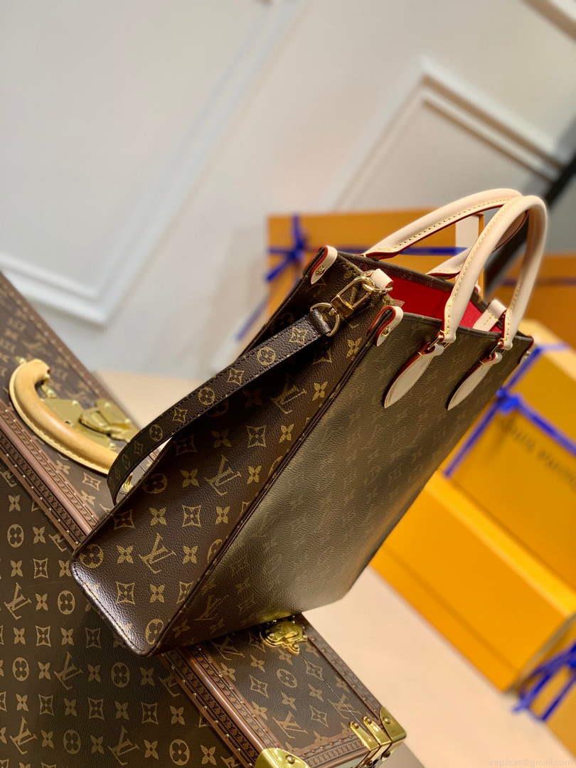 LV M45848 Louis Vuitton Sac Plat PM Monogram