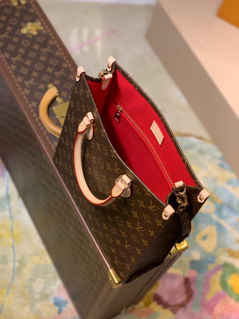 LV M45848 Louis Vuitton Sac Plat PM Monogram