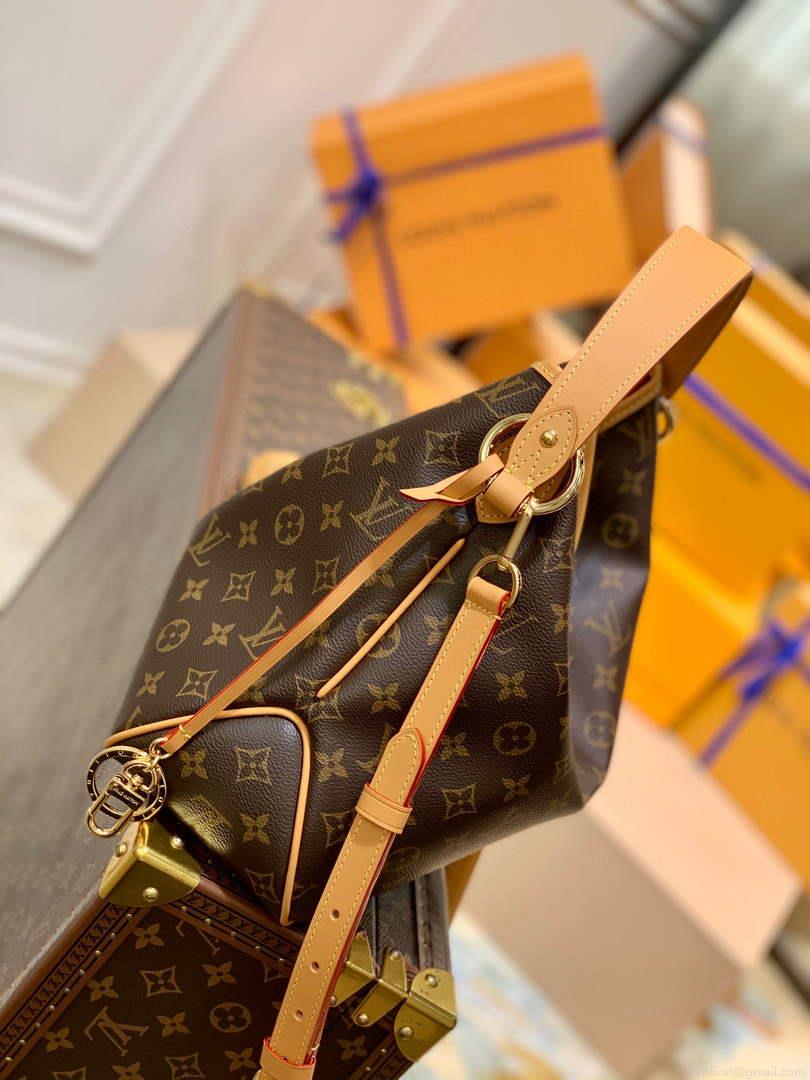 LV M50155 LouisVuitton Delightful PM Monogram Plum