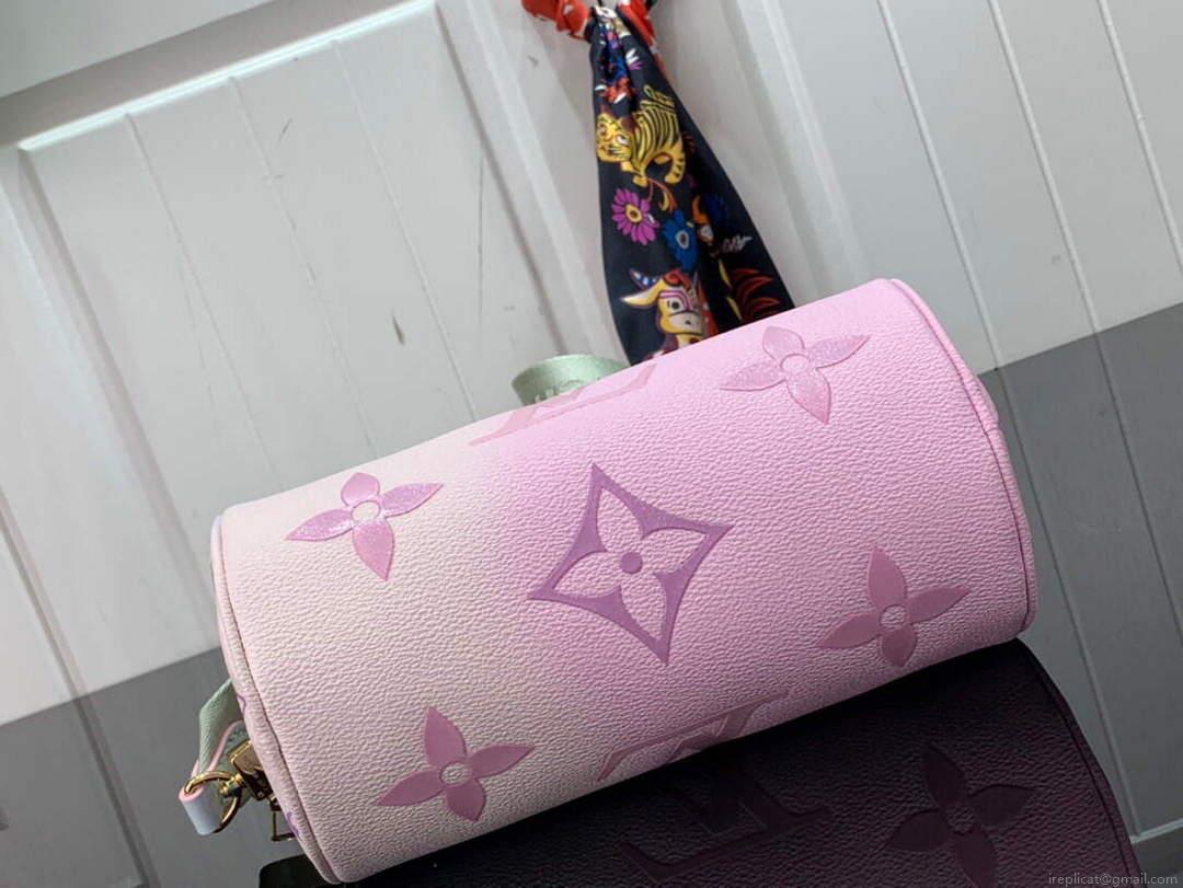 LV M46078 Louis Vuitton Papillon BB Bag Sunrise Pastel
