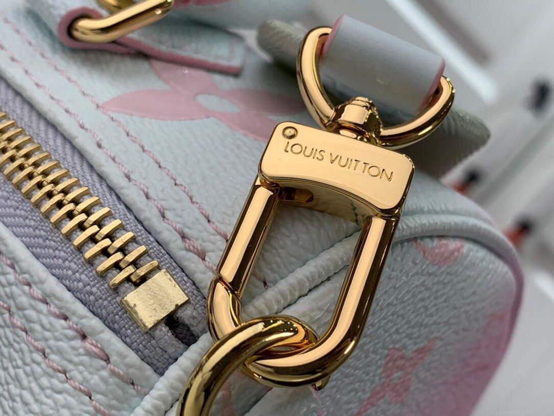 LV M46078 Louis Vuitton Papillon BB Bag Sunrise Pastel