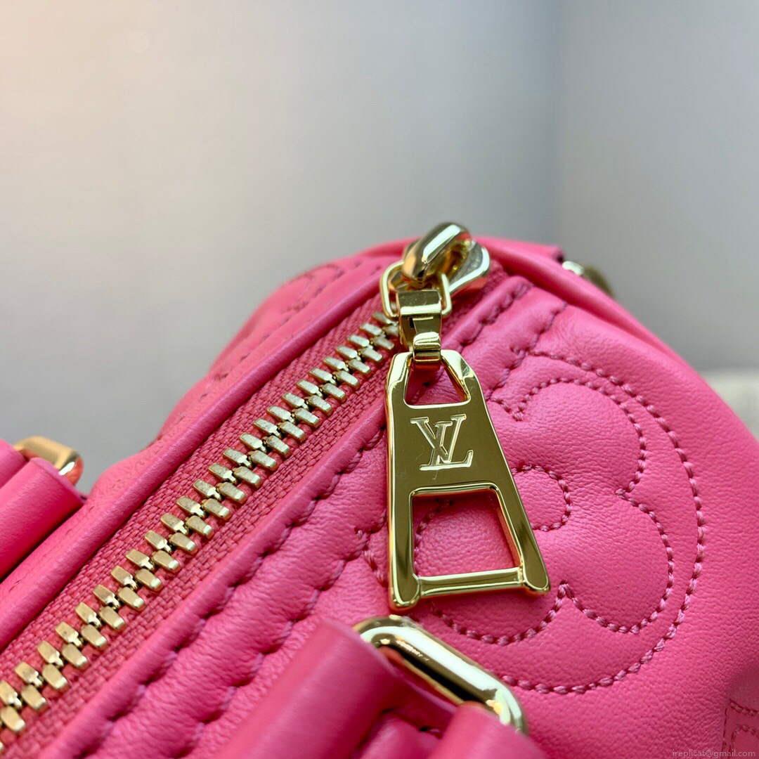 LV M59826 Louis Vuitton Papillon BB Bag Dragon Fruit Pink