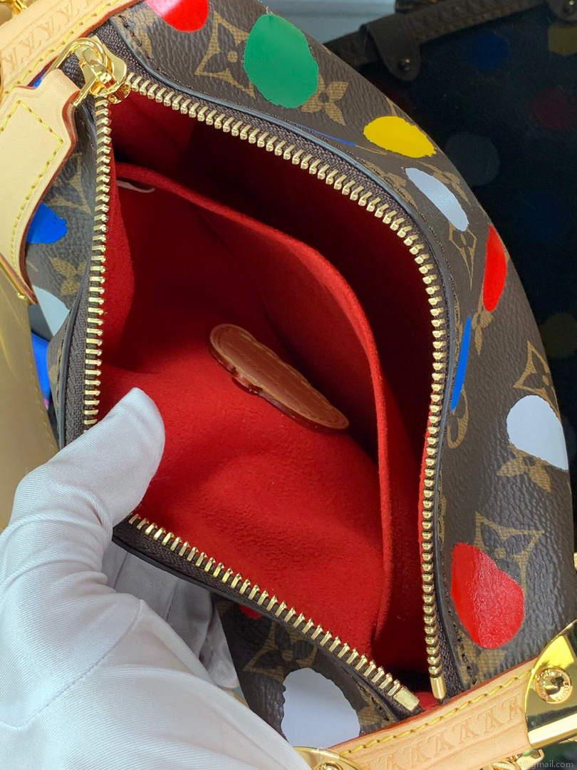 LV M46369 Louis Vuitton Color Silk Screen Side Trunk PM Bag