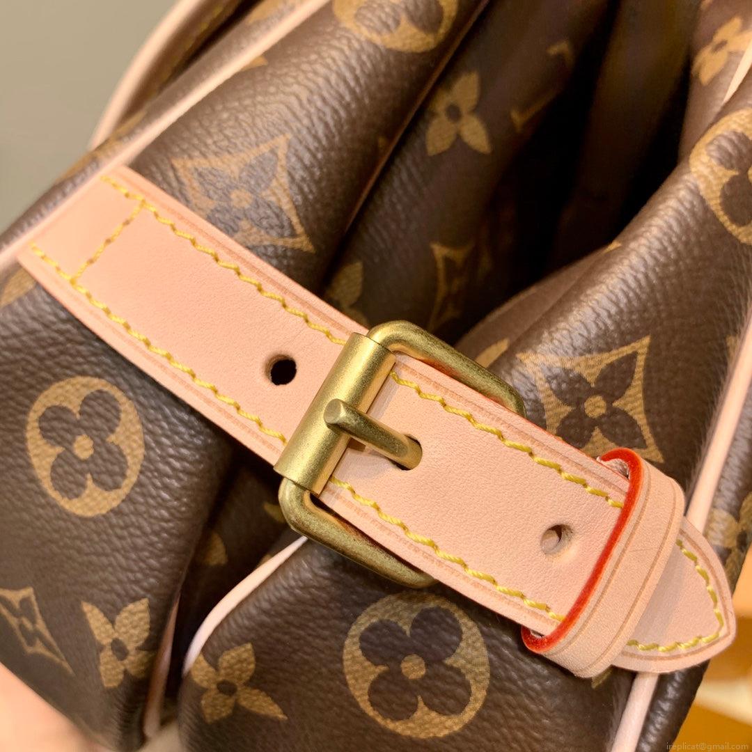LV M40710 Louis Vuitton Saumur Messenger Monogram Bag