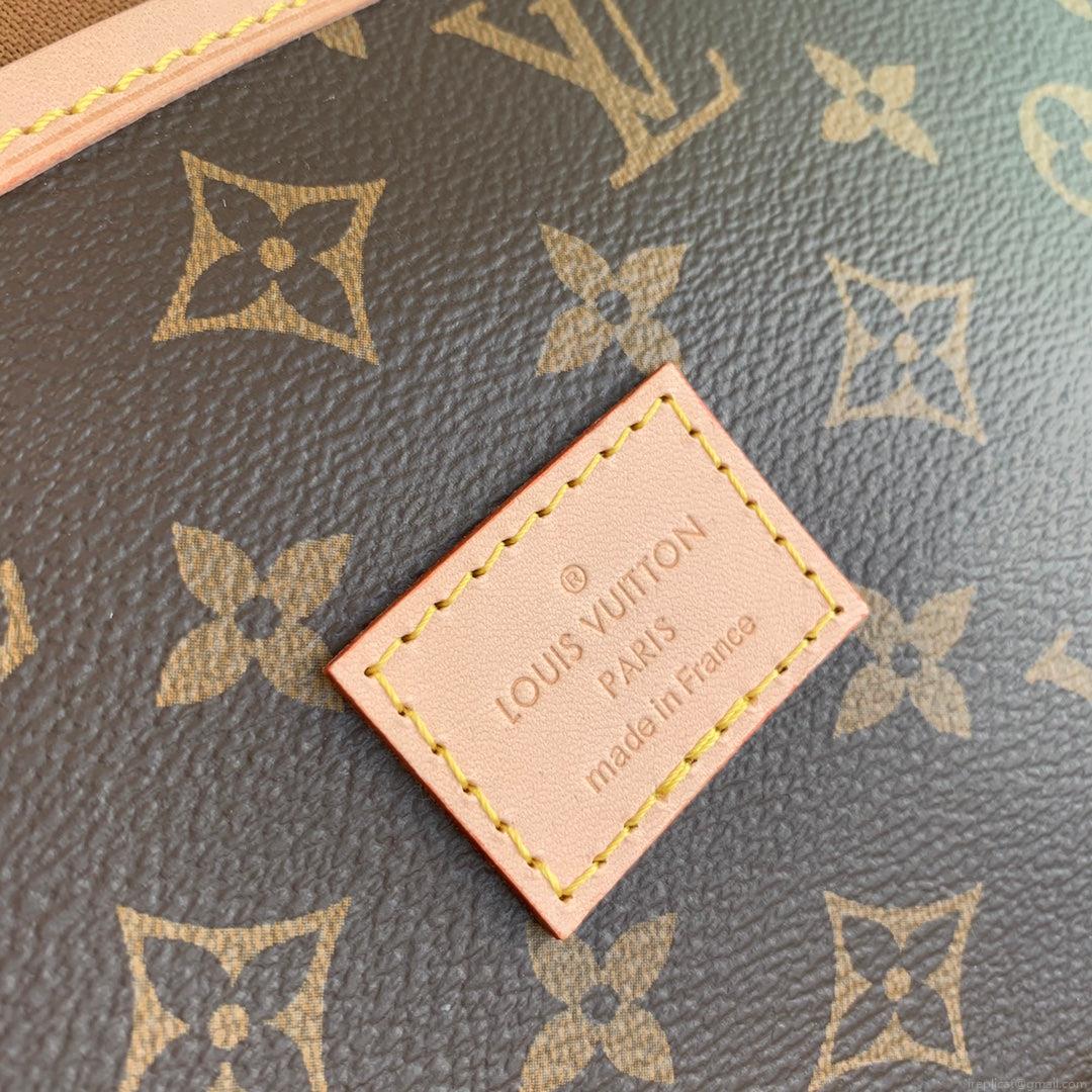 LV M40710 Louis Vuitton Saumur Messenger Monogram Bag