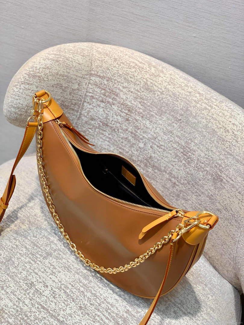 LV M46311 Louis Vuitton LV Loop Marel Bag Brown