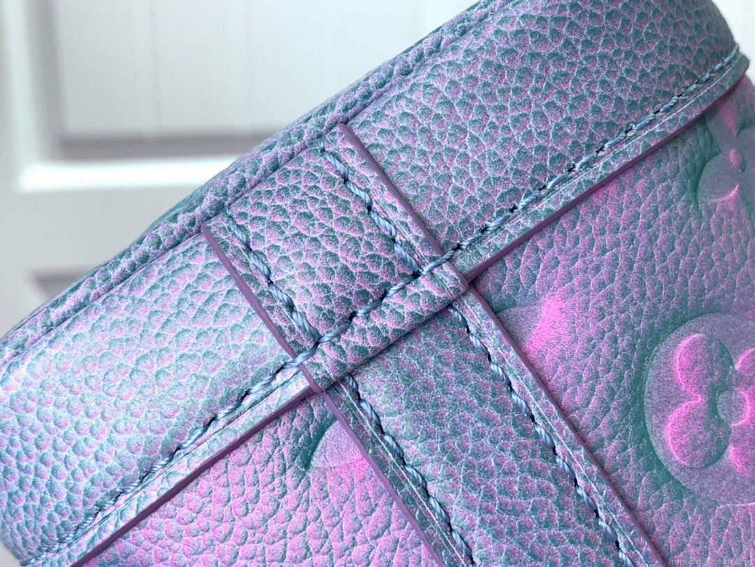 LV M81463 Louis Vuitton NANO NOÉ Bucket Bag Lilas Purple