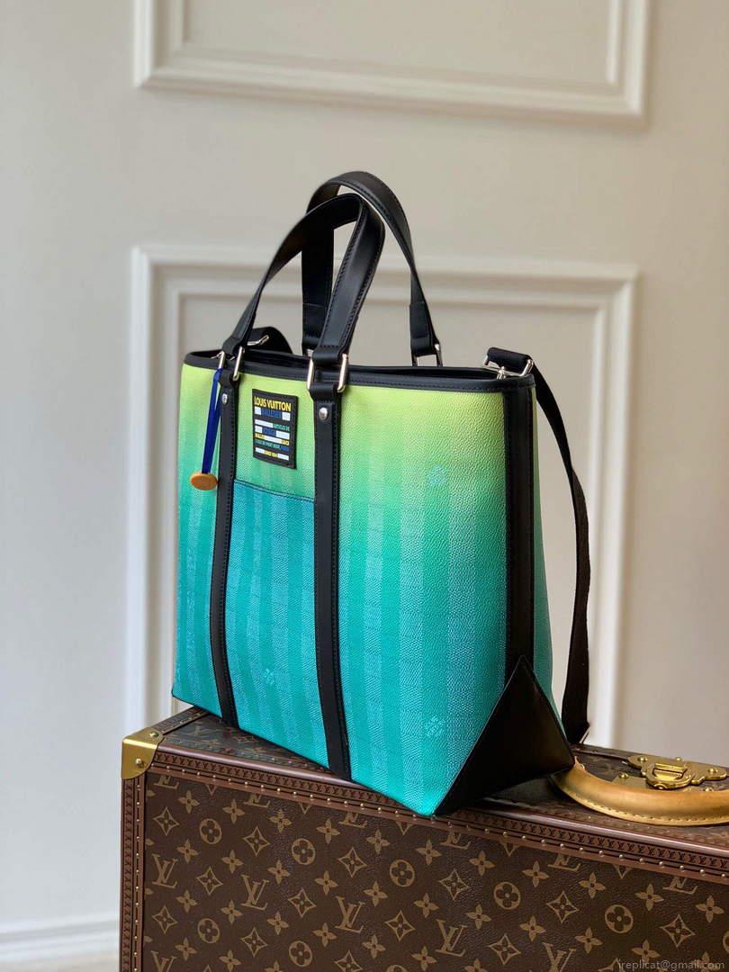 LV M59919 Louis Vuitton Wkd Tote PM Gradient Green