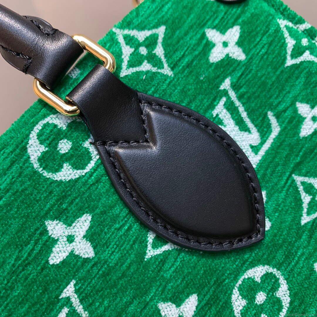LV M46216 Louis Vuitton Onthego PM Tote Bag Green