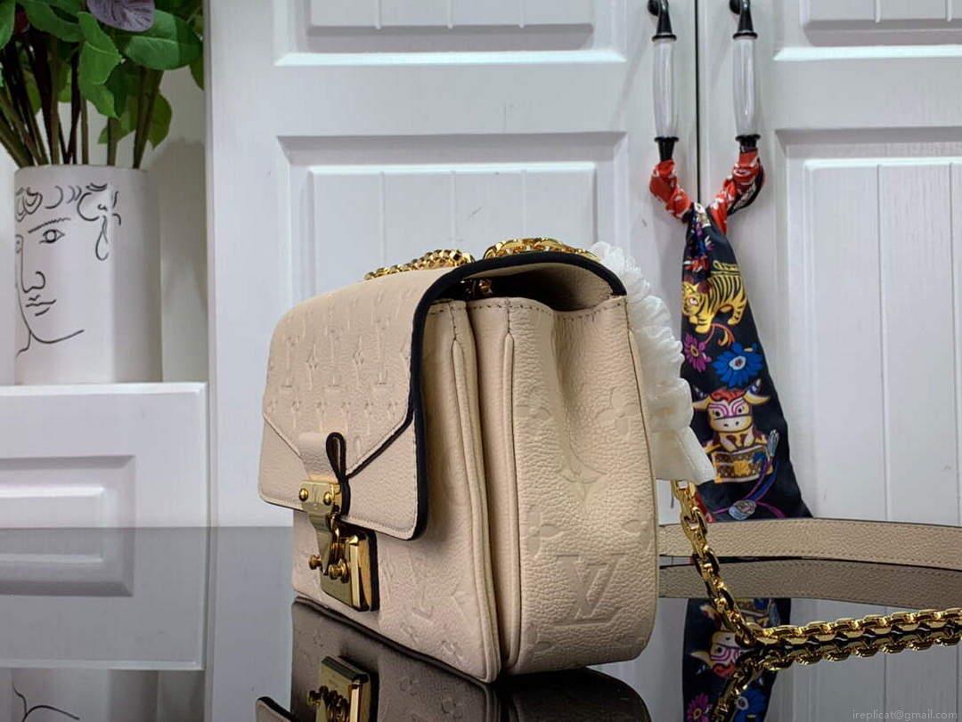 LV M46126 Louis Vuitton Marceau Bag Beige