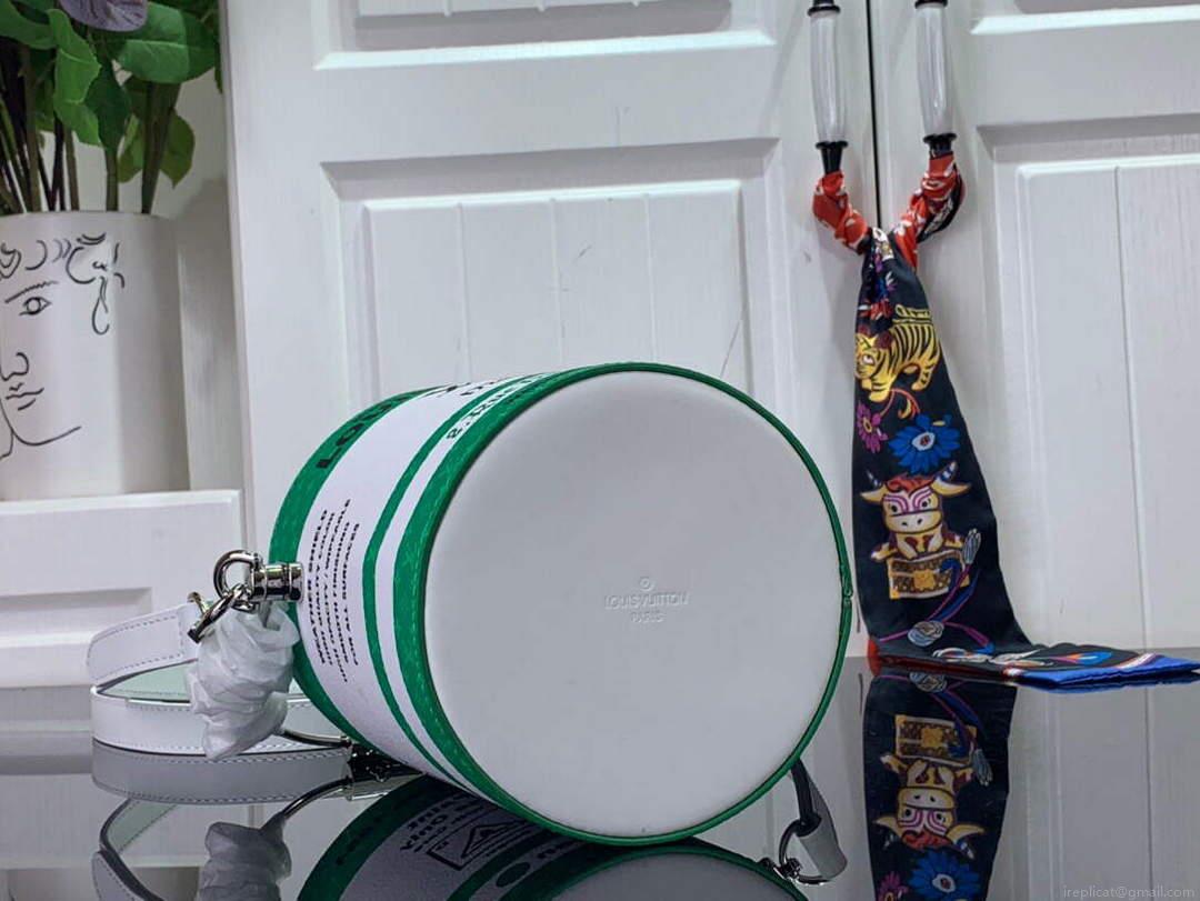 LV M81592 Louis Vuitton LV Paint Can Bag Green