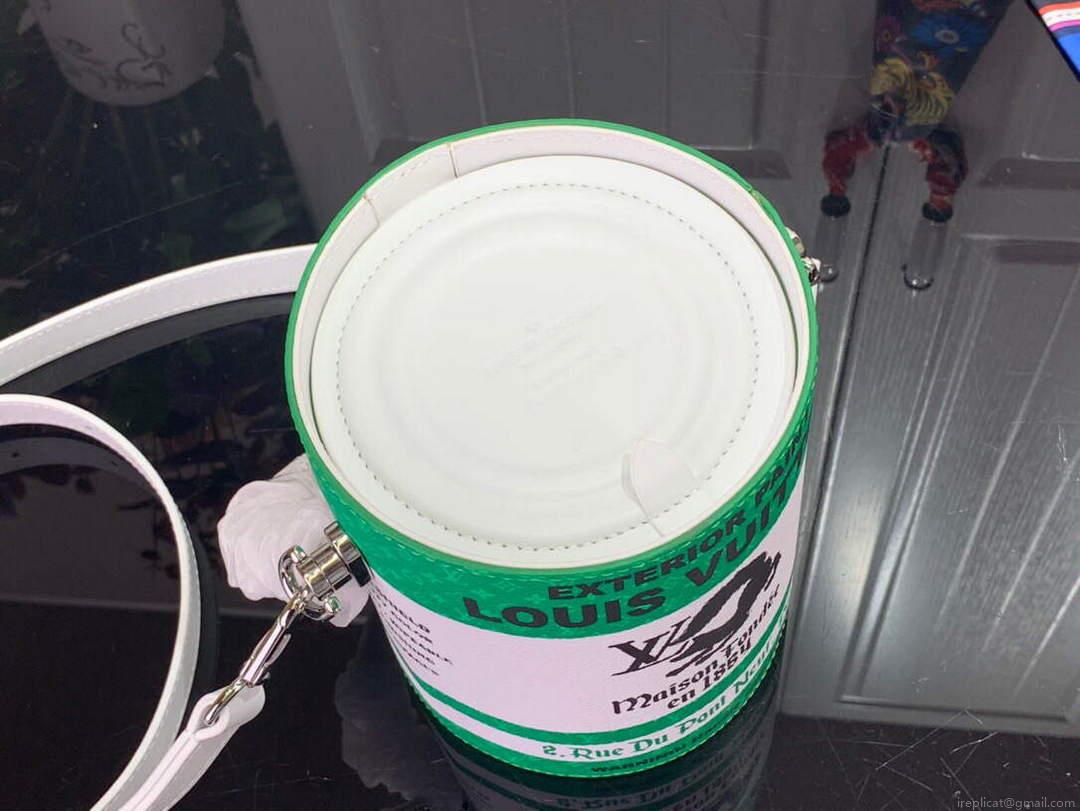 LV M81592 Louis Vuitton LV Paint Can Bag Green