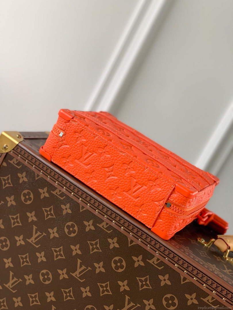 LV M20956 Louis Vuitton Handle Soft Trunk Bag Orange