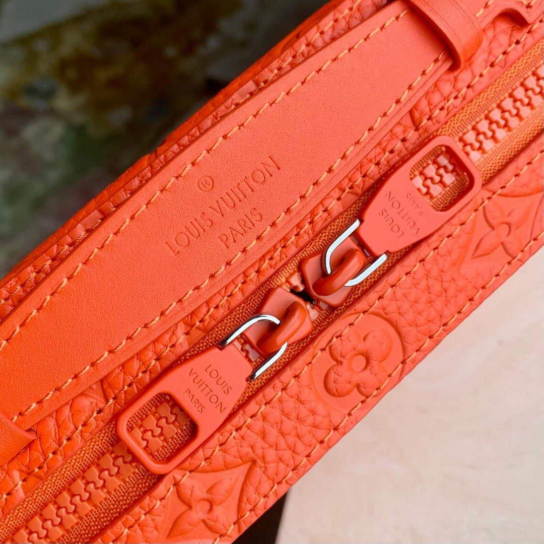 LV M20956 Louis Vuitton Handle Soft Trunk Bag Orange