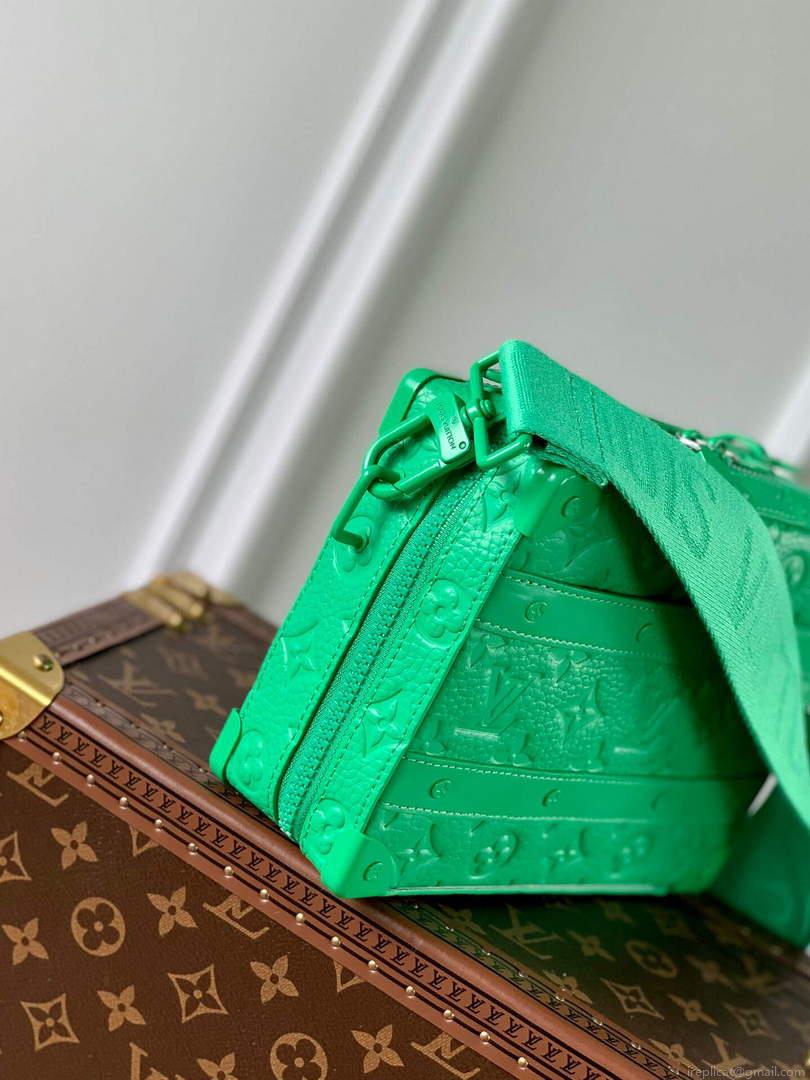 LV M20956 Louis Vuitton Handle Soft Trunk Bag Minty Green