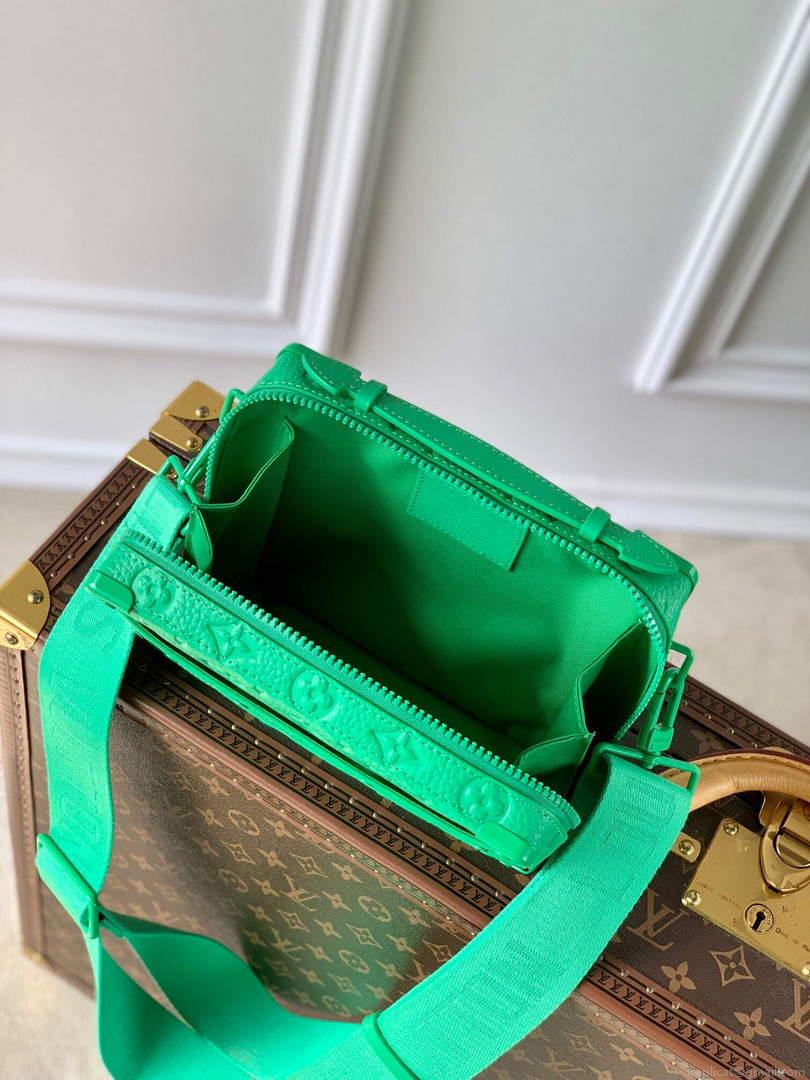 LV M20956 Louis Vuitton Handle Soft Trunk Bag Minty Green