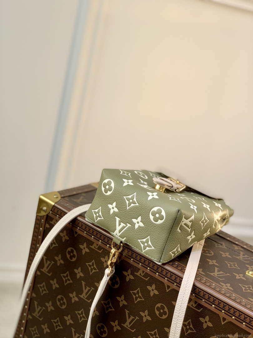 LV M81351 Louis Vuitton Tiny Backpack M80738 Monogram Empreinte Green