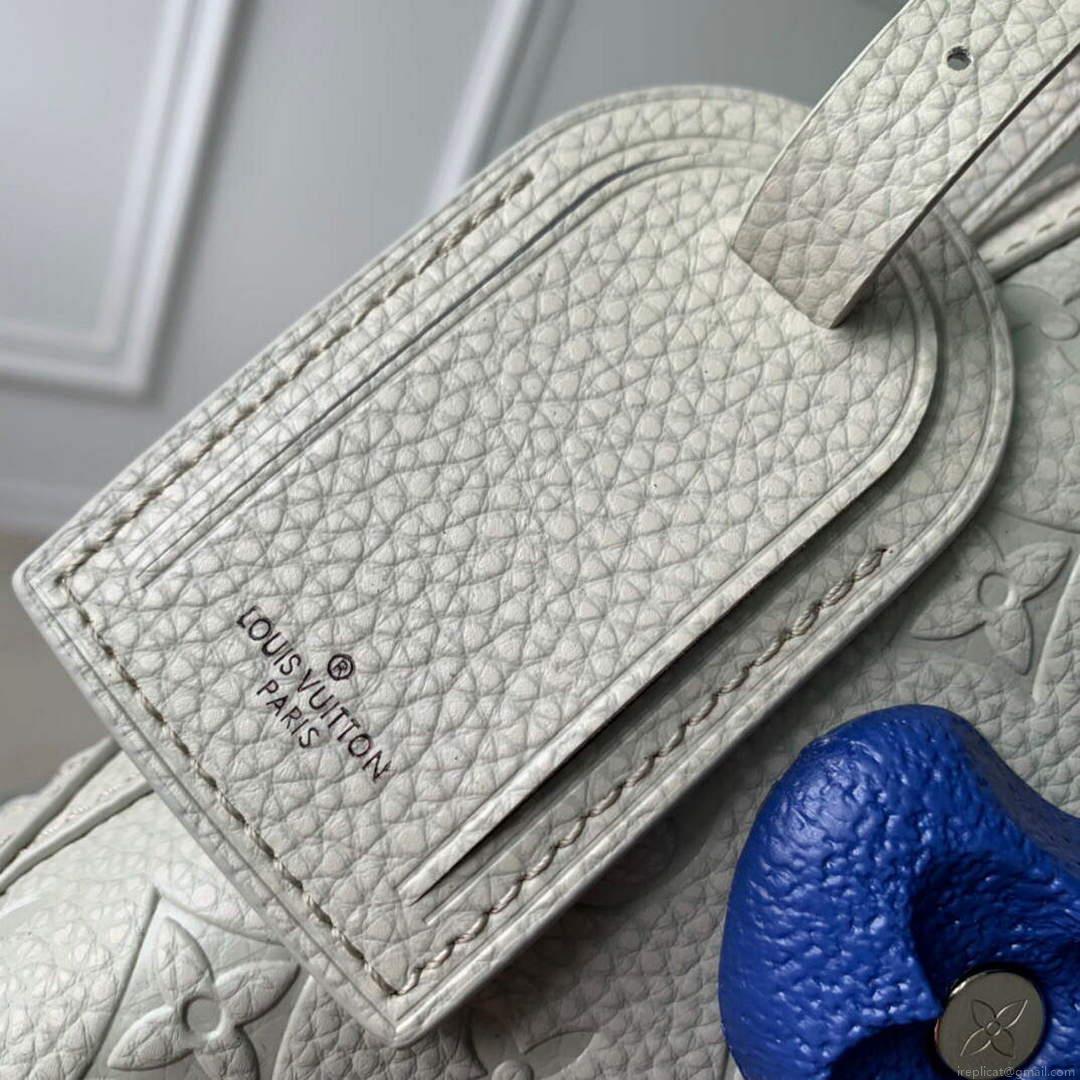 LV M20875 Louis Vuitton Hobo Cruiser PM Bag White
