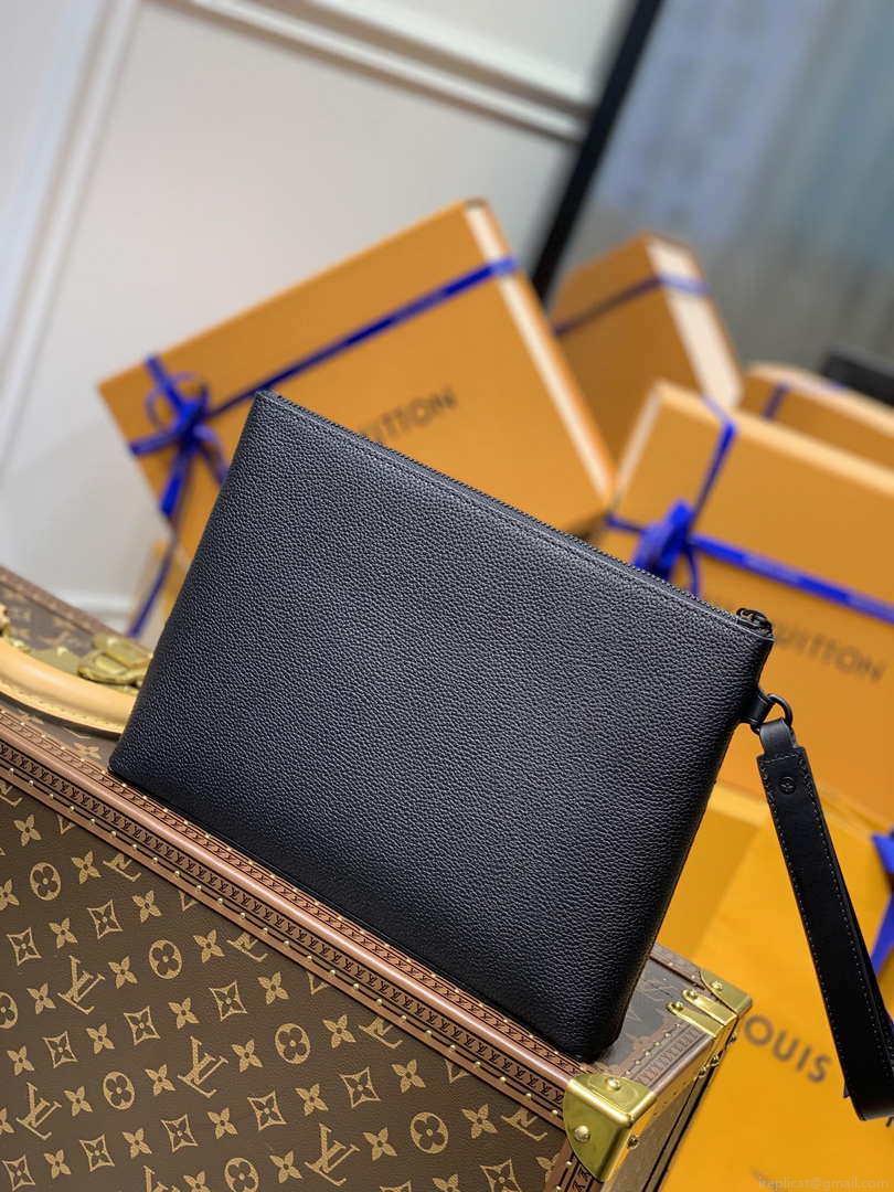 Louis Vuitton M69837 LV Aerogram Pochette iPad Black