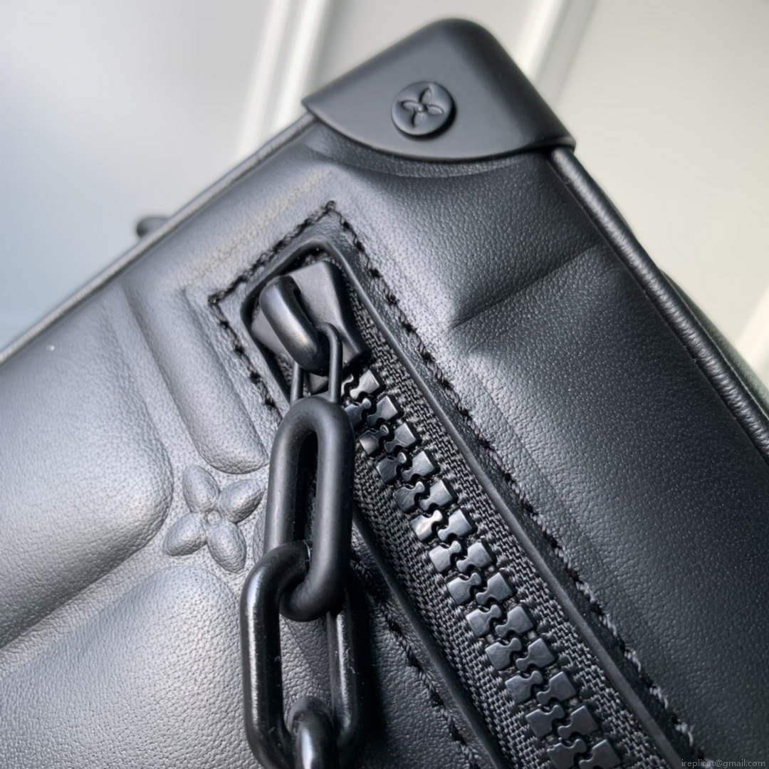 LV M81611 Louis Vuitton Mini Soft Trunk Black