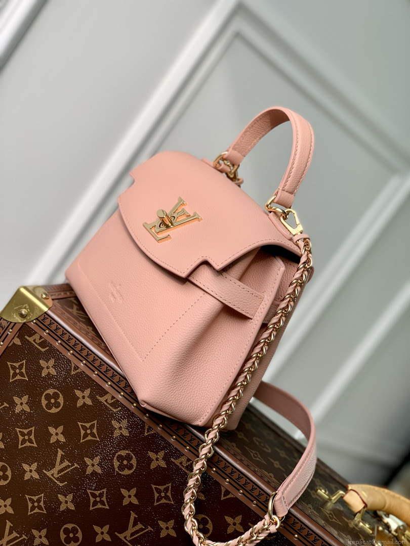 LV M21088 Louis Vuitton Lockme Ever Mini Rose Trianon Pink