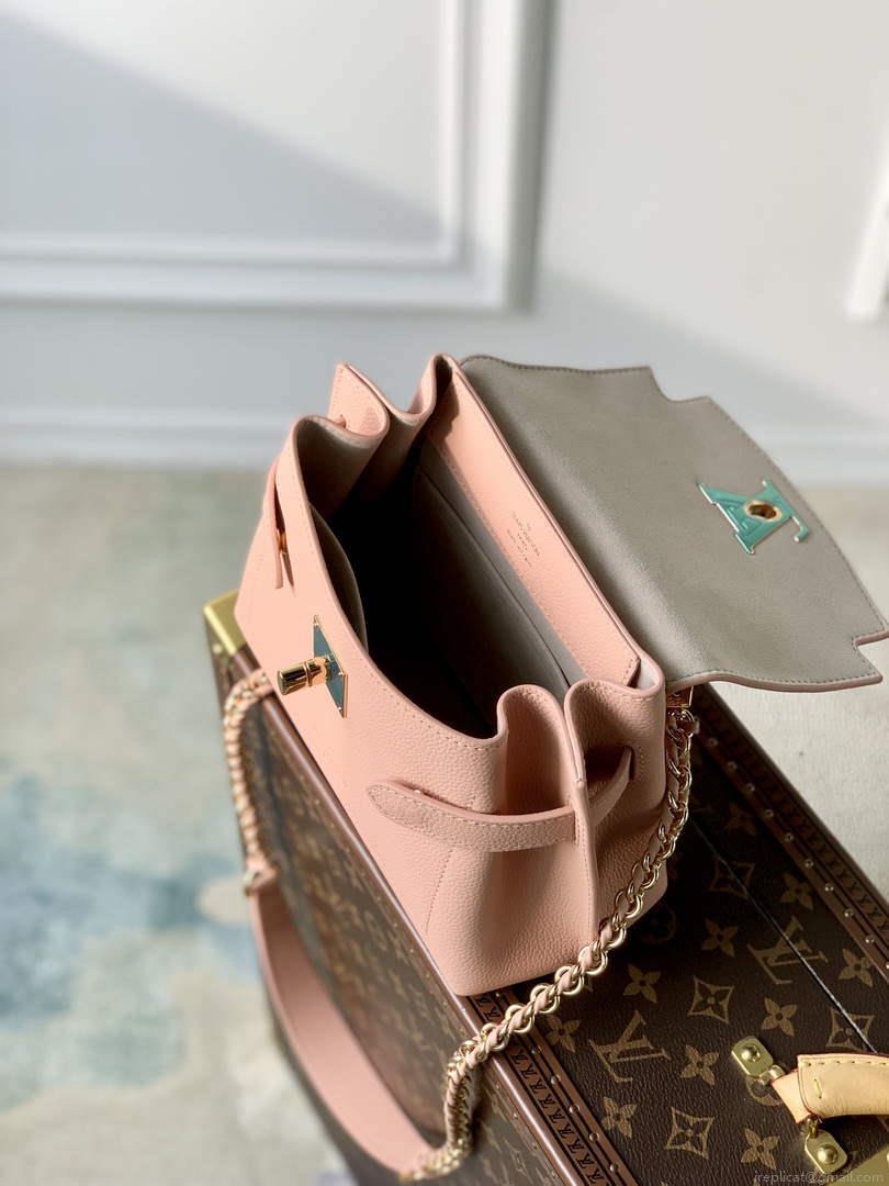 LV M21088 Louis Vuitton Lockme Ever Mini Rose Trianon Pink