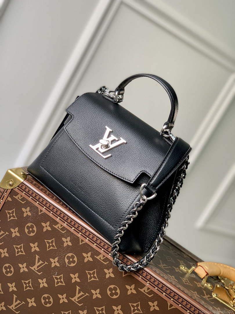 LV M20997 Louis Vuitton Lockme Ever Mini Handbag Black