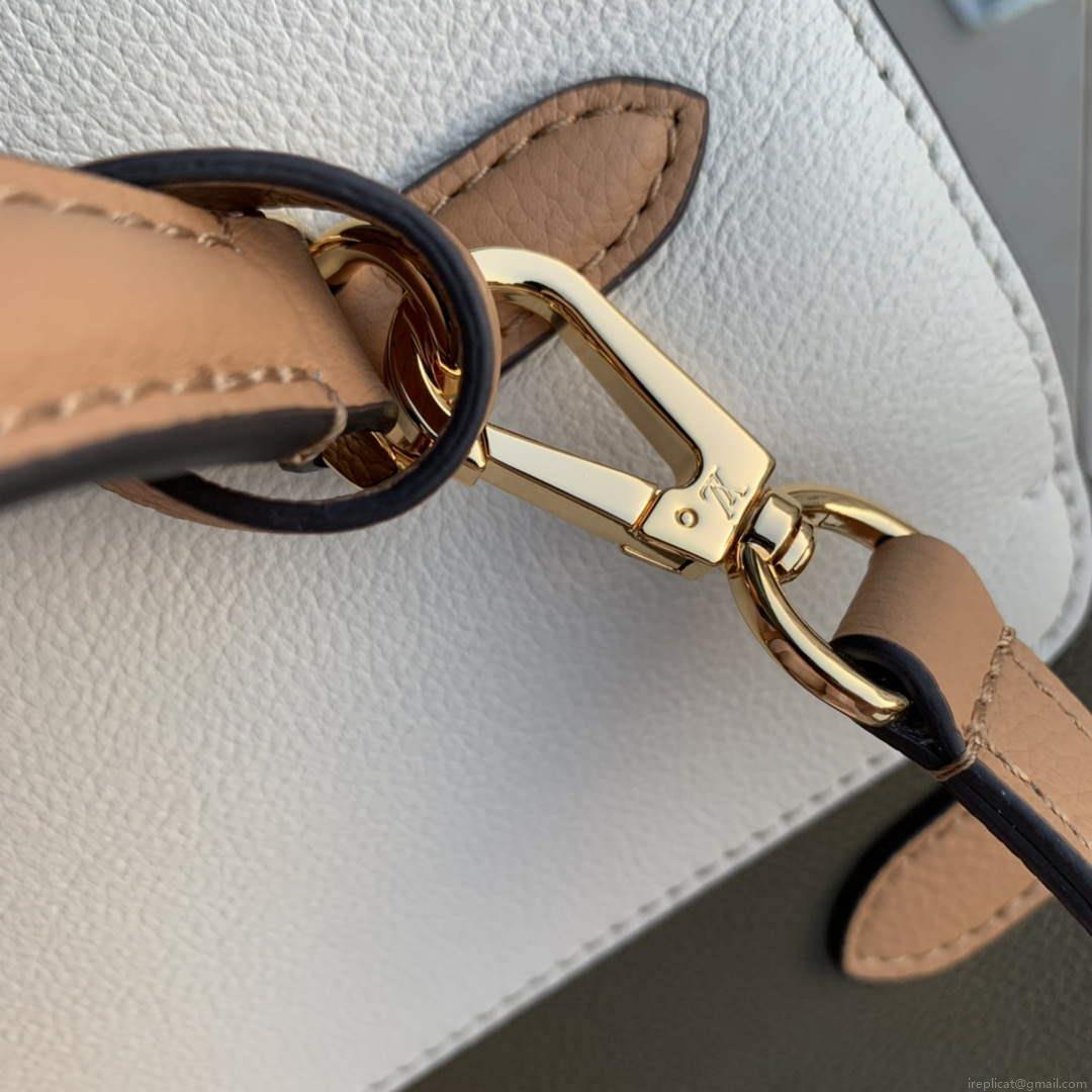 LV M20797 Louis Vuitton Lockme Ever BB Handbag Light Khaki Green