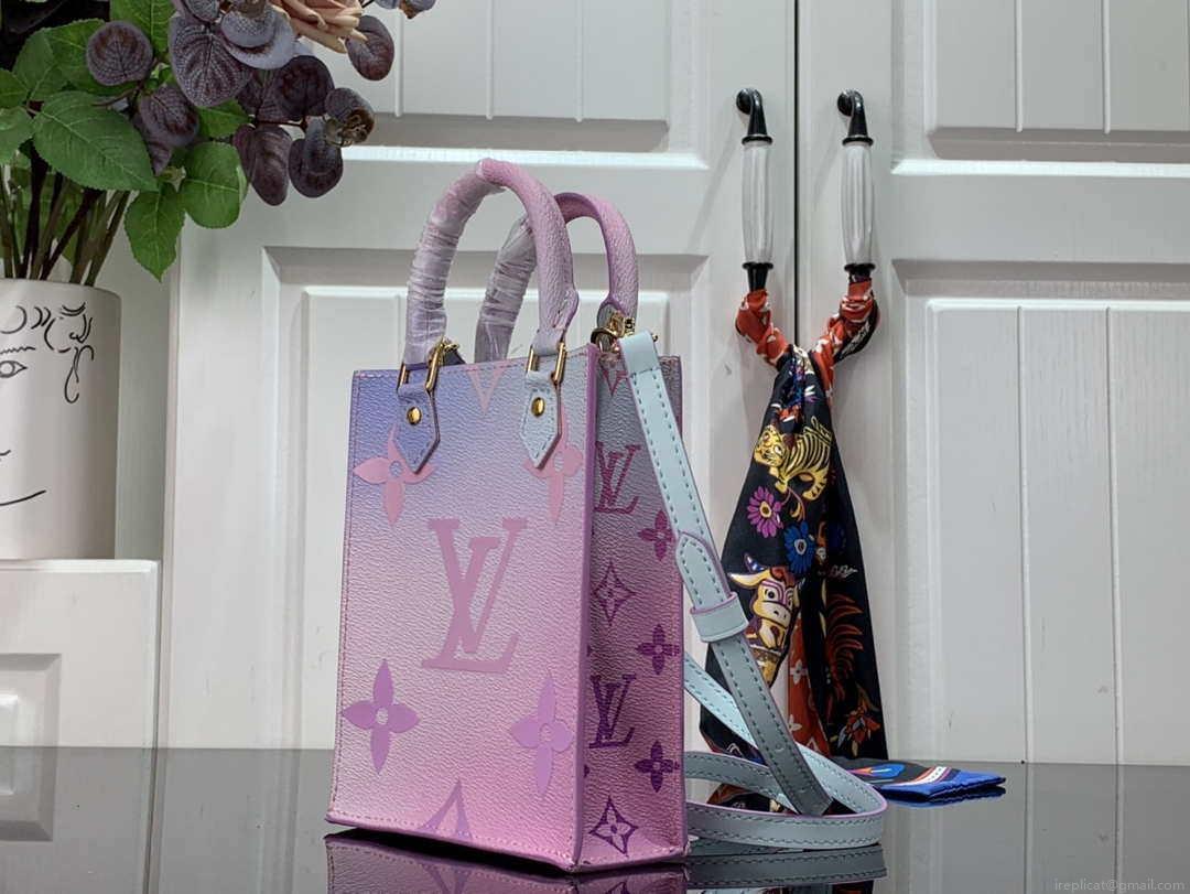 LV M81341 Louis Vuitton Louis Vuitton Petit Sac Plat Bag Monogram