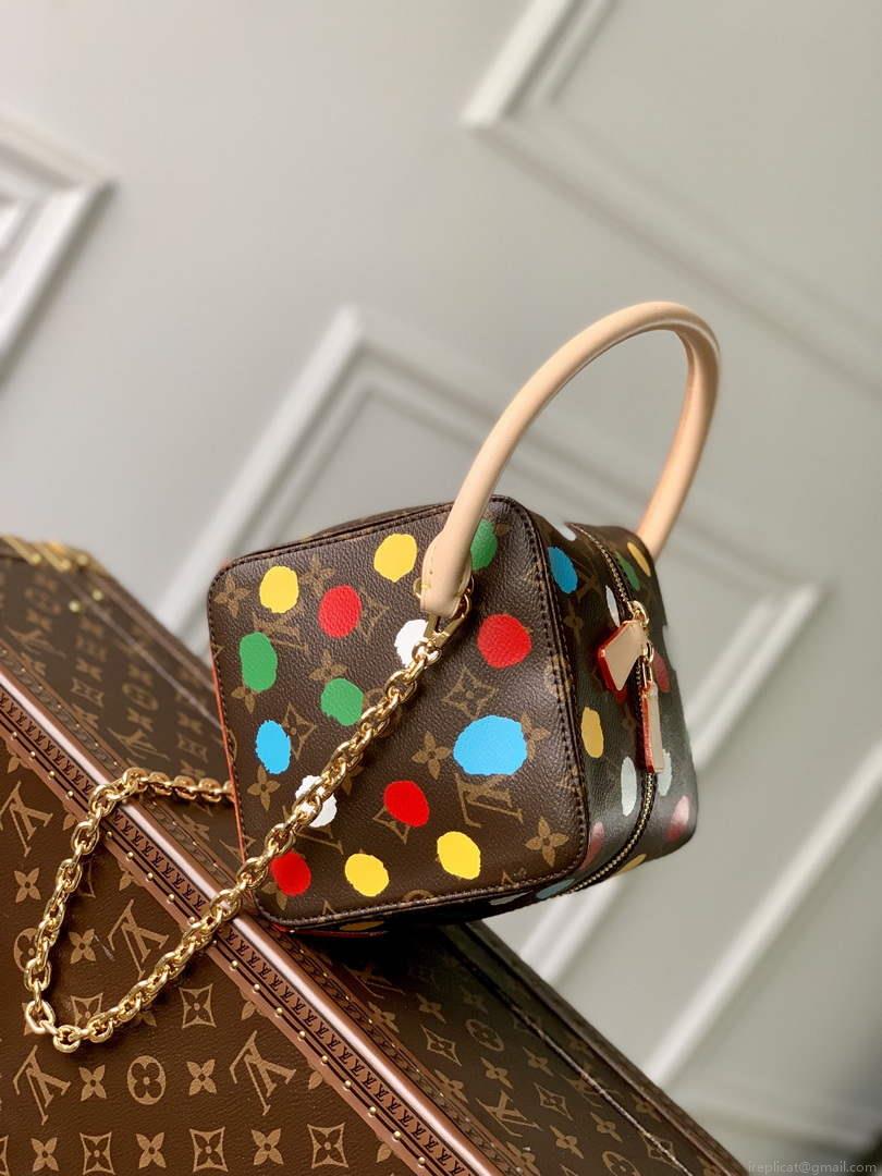 LV M46450 Louis Vuitton LV X YK SQUARE Handbag (China limited edition)