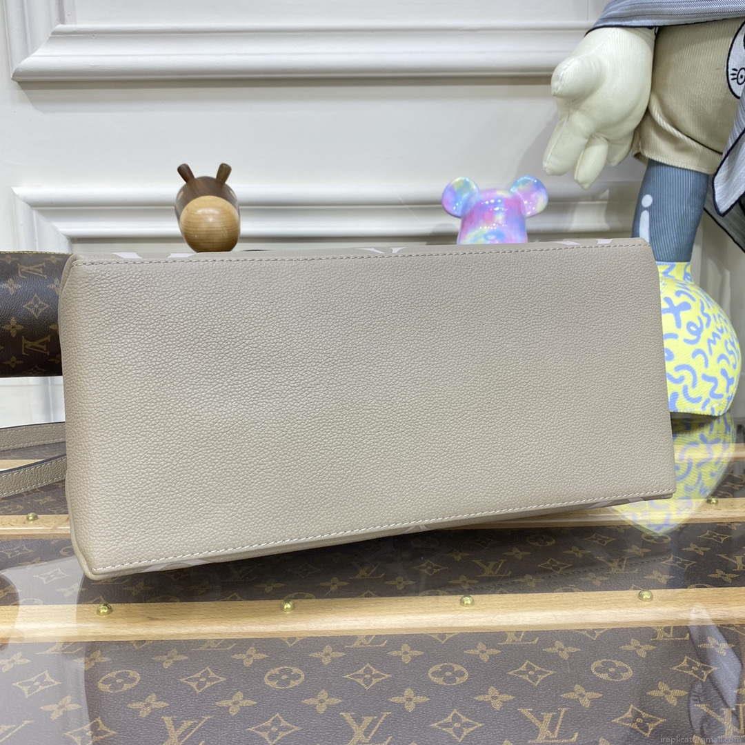 Louis Vuitton LV M45833 Grand Palais Monogram empreinte Gray and Beige