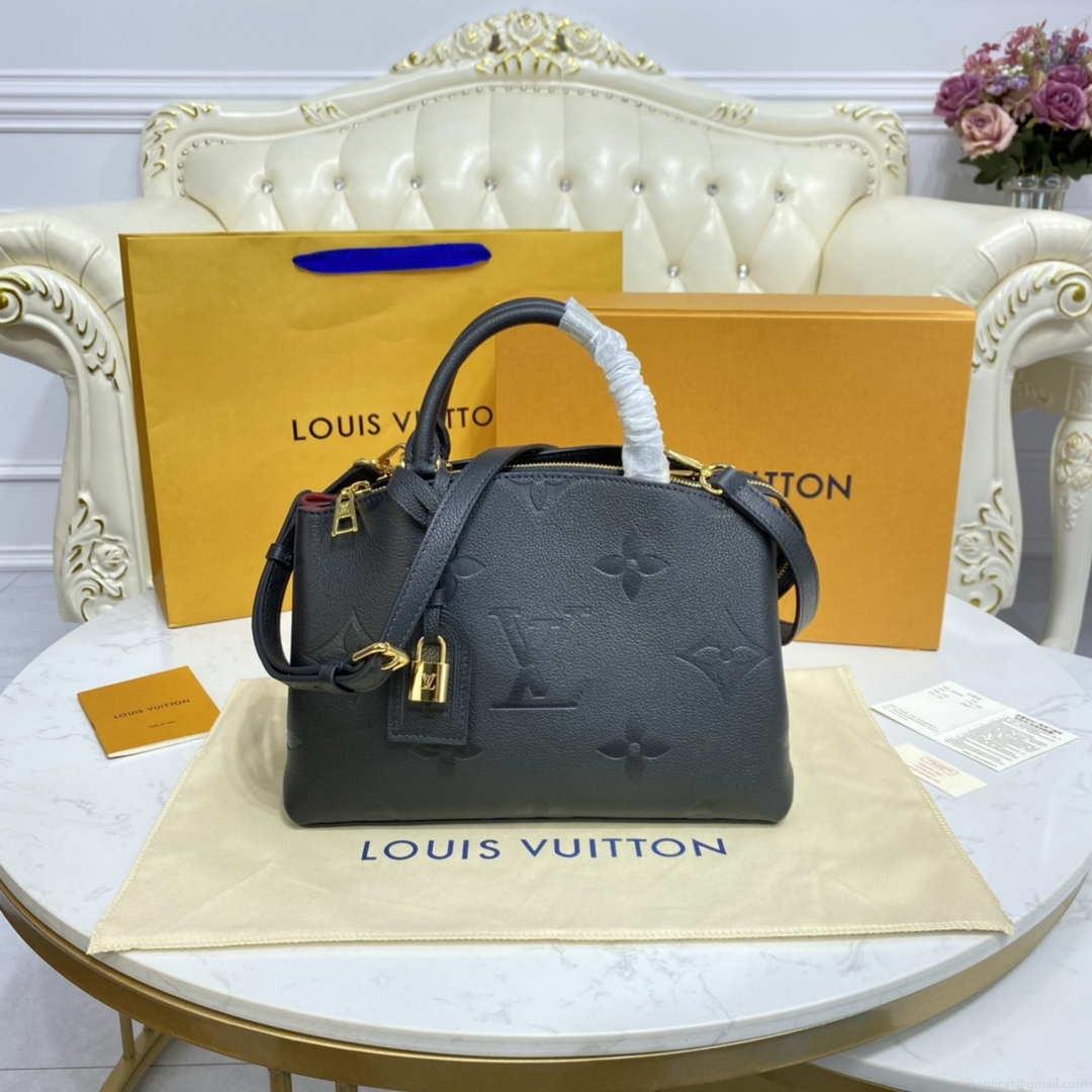 Louis Vuitton LV M58916 Petit Palais Monogram empreinte Black