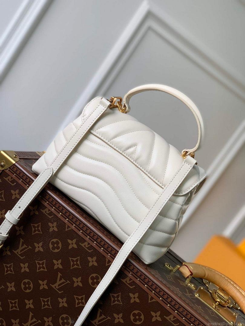 LV M21797 Louis Vuitton Hold Me Top-handle Bag Ivoire White
